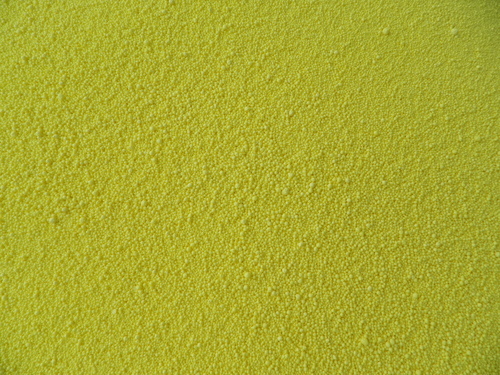 Yellow Sulphur granules
